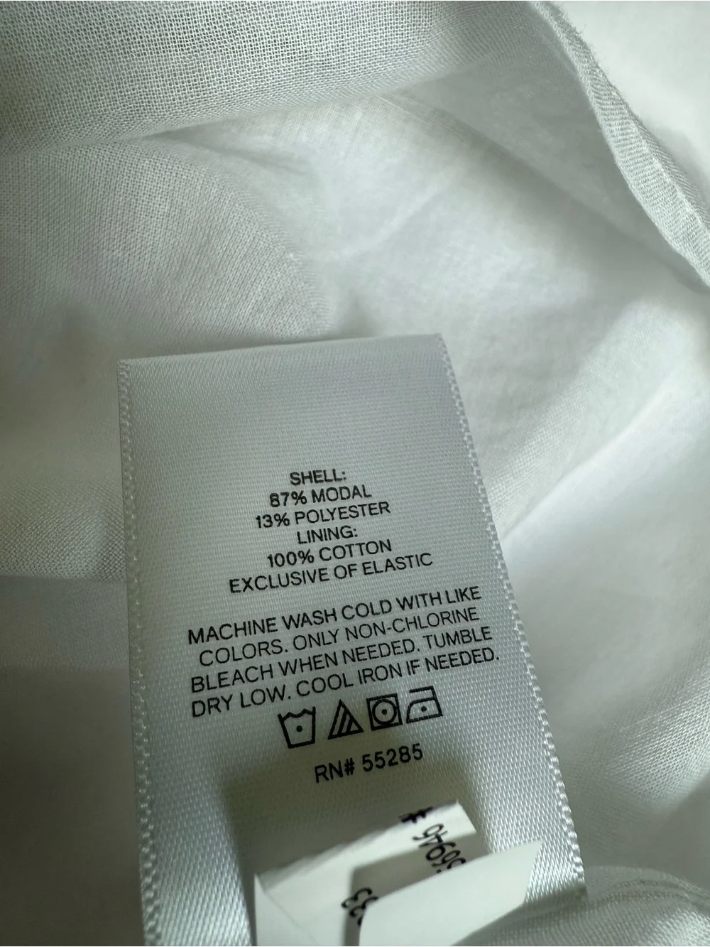 ๐ Express White Poplin Ruffle Tie-Front Maxi Dress - Picture 5 of 8